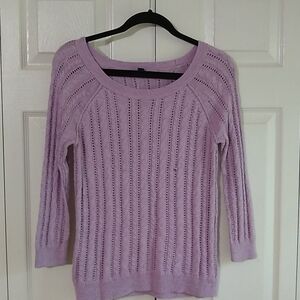 American eagle open knit sweater Size XS